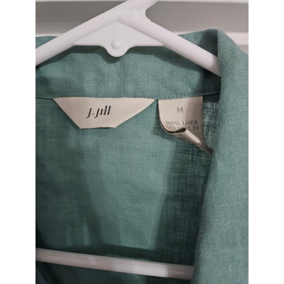 J. Jill 100% linen wrap blouse - Picture 4 of 6
